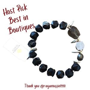 HP🎉Kendra Scott Sadie Bracelet in Obsidian